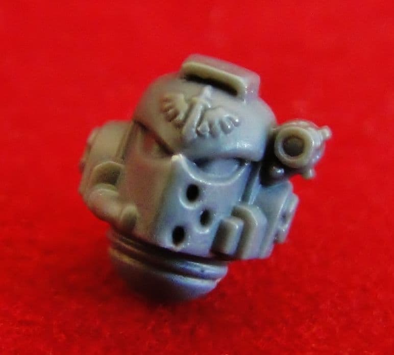 Dark Angel Ravenwing Space Marine Helmet holed