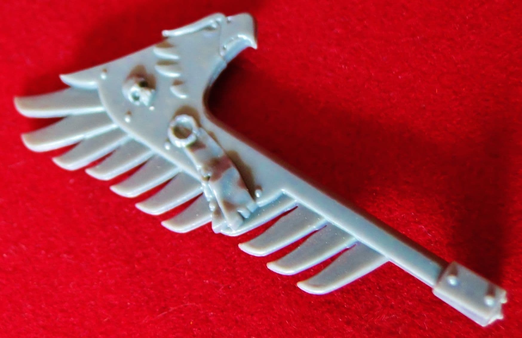 Dark Angel Ravenwing Tail Wing Banner Skull