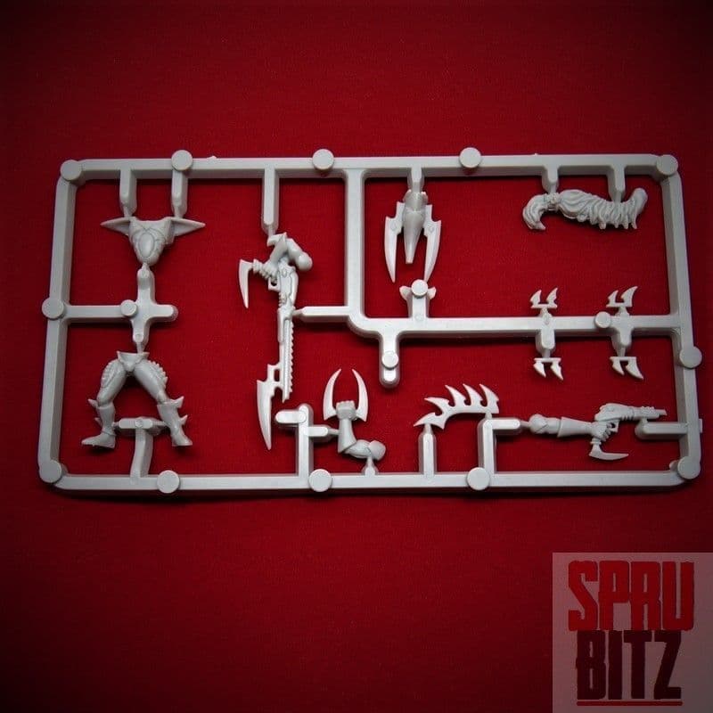 Dark Eldar Warrior Sprue from Warhammer 40,000 3rd Edition (A)