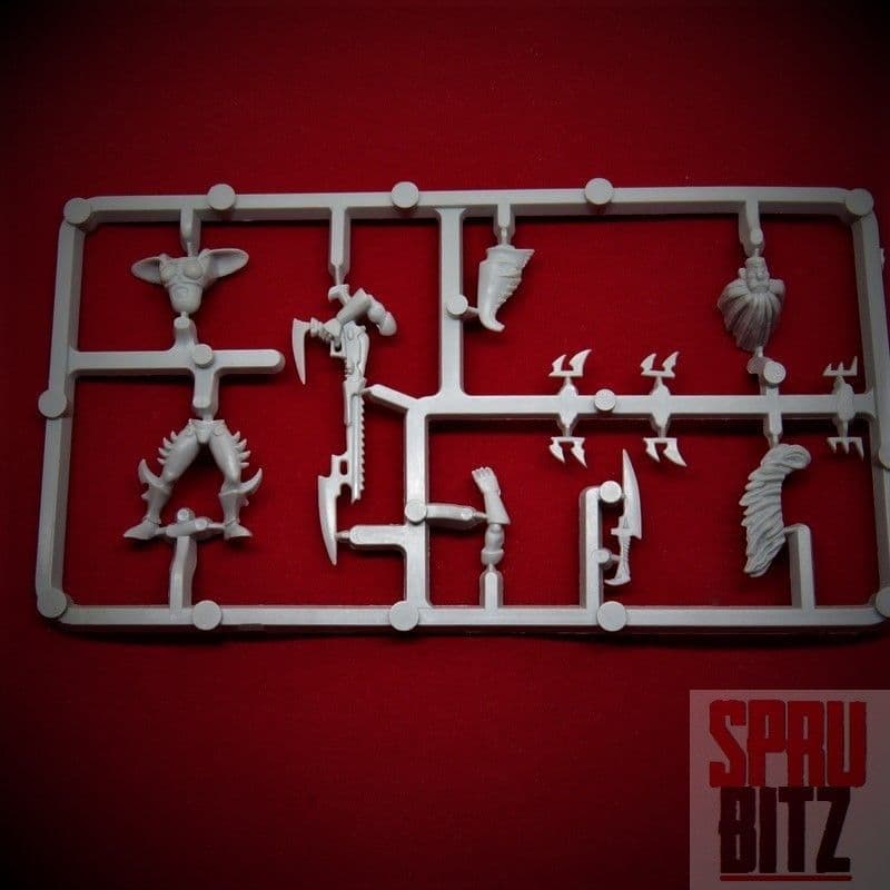 Dark Eldar Warrior Sprue from Warhammer 40,000 3rd Edition (B)
