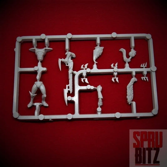 Dark Eldar Warrior Sprue from Warhammer 40,000 3rd Edition (C)