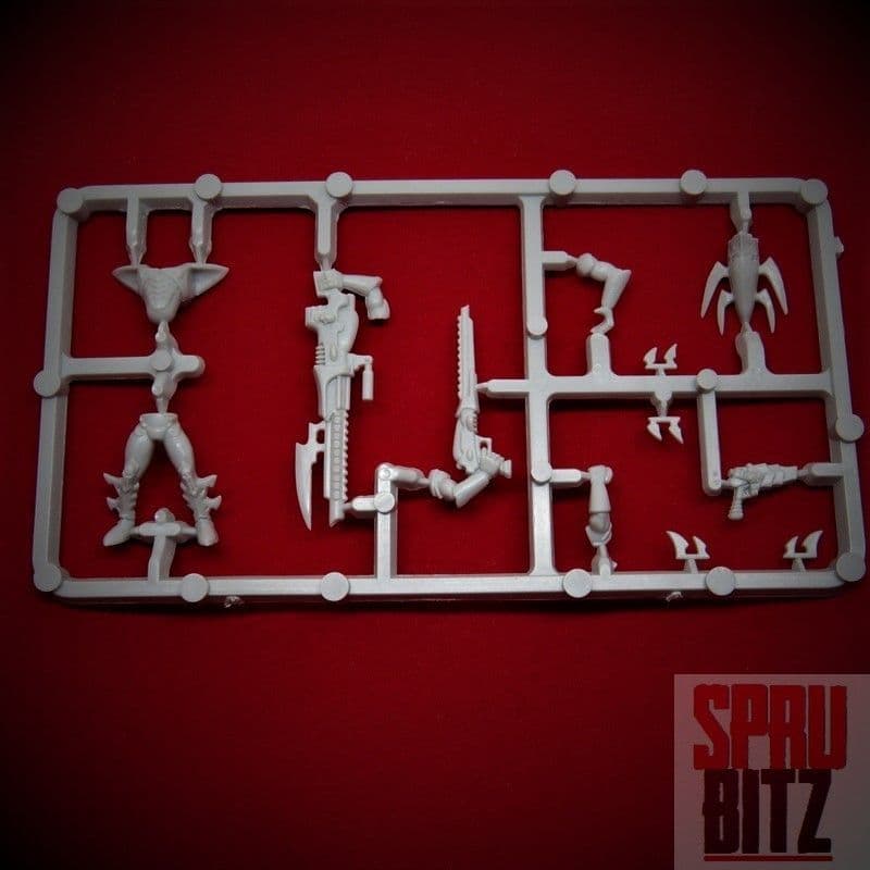 Dark Eldar Warrior Sprue from Warhammer 40,000 3rd Edition (D)