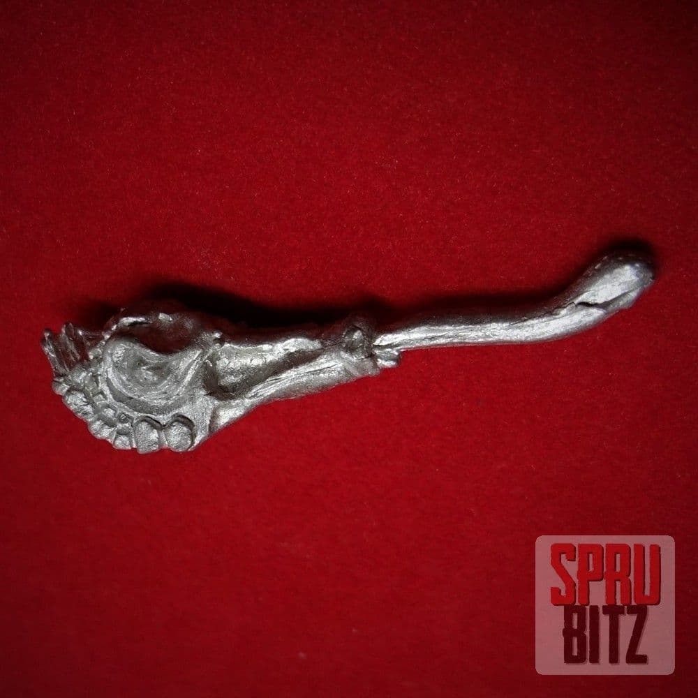 Dark Elves Cold One head (metal)