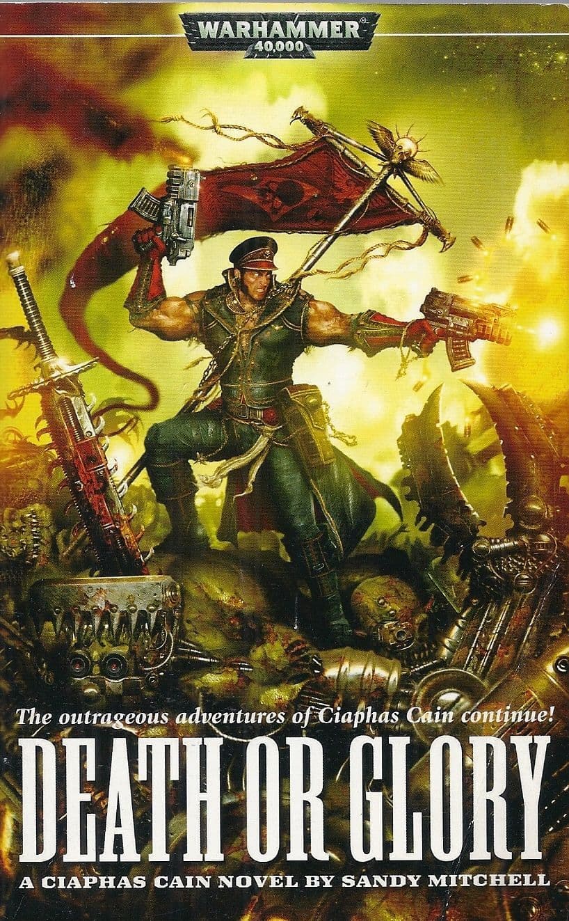 Death or Glory by Sandy Mitchell Warhammer 40,000 book paperback 40k Ciaphas Cain Imperial Guard