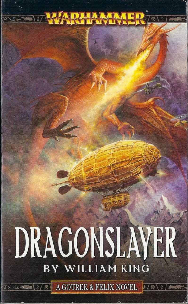 Dragonslayer by William King Warhammer Fantasy Gotrek Felix book paperback (2003)