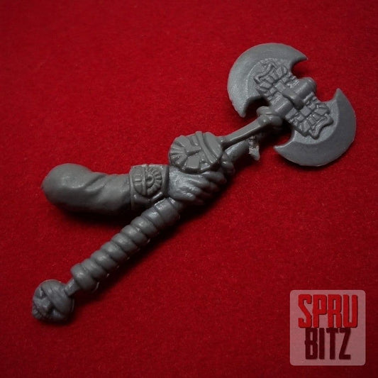 Dwarf Great Axe right arm (A)