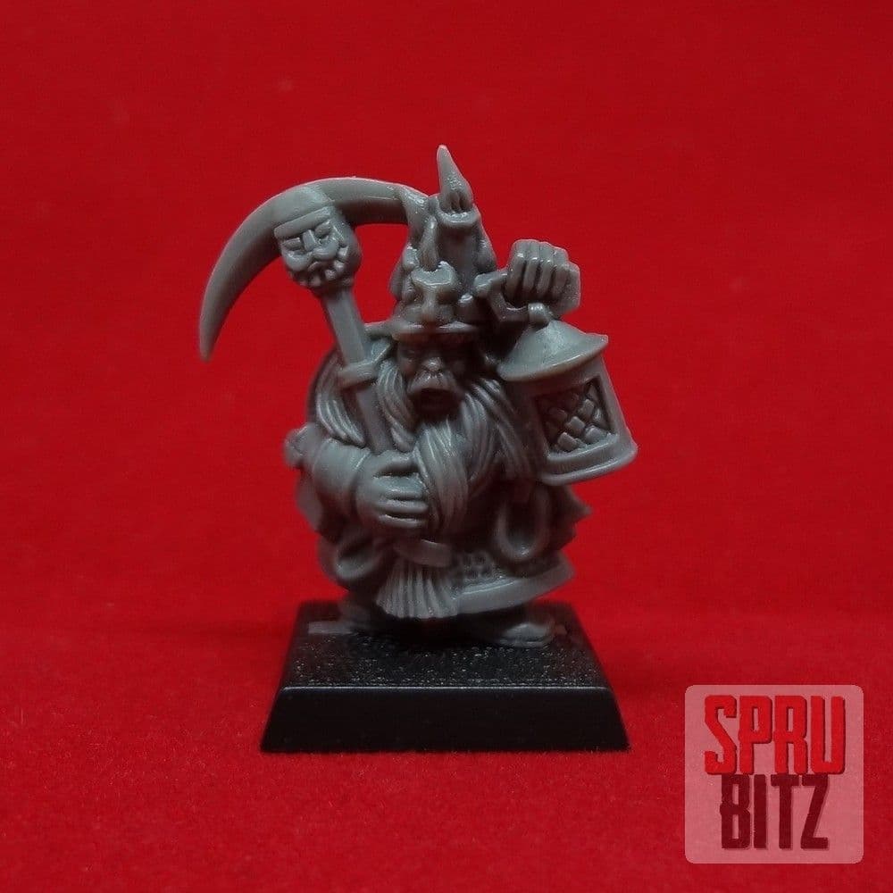 Dwarf Miner with Torch