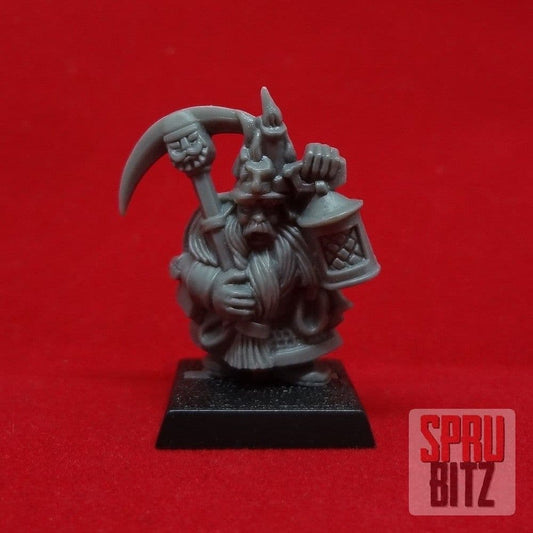 Dwarf Miner with Torch