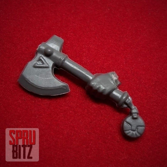 Dwarf Rangers Throwing Axe left hand (B)