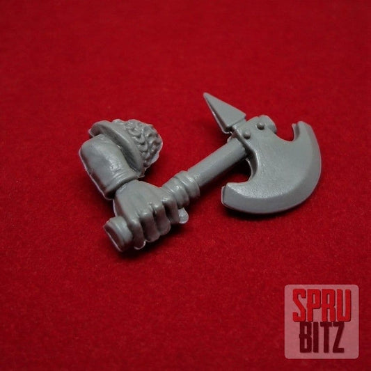 Dwarf Warriors Axe right arm (D)