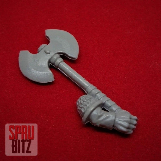 Dwarf Warriors Great Axe right arm (A)