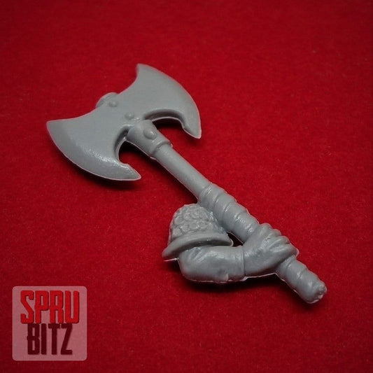 Dwarf Warriors Great Axe right arm (F)