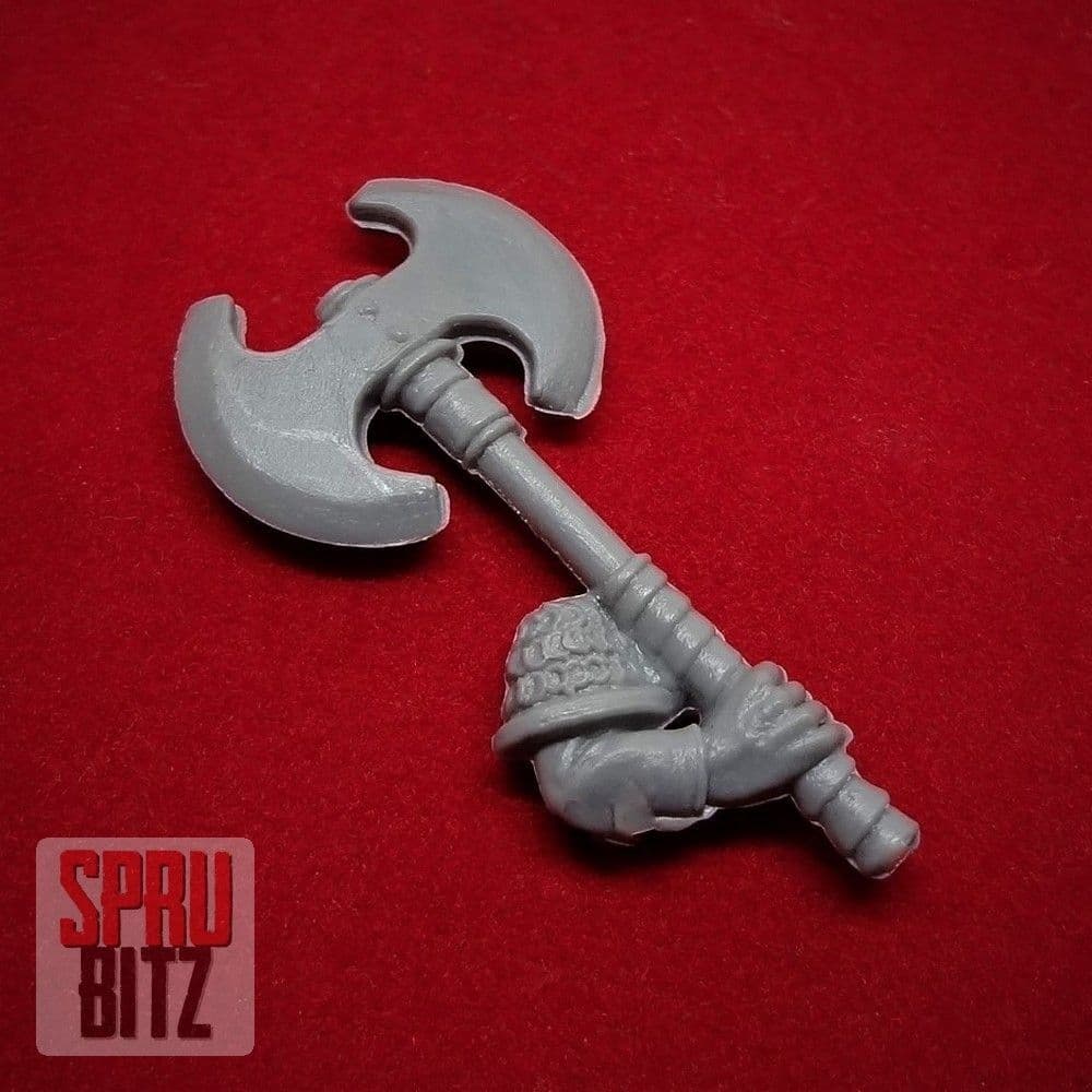 Dwarf Warriors Great Axe right arm (G)