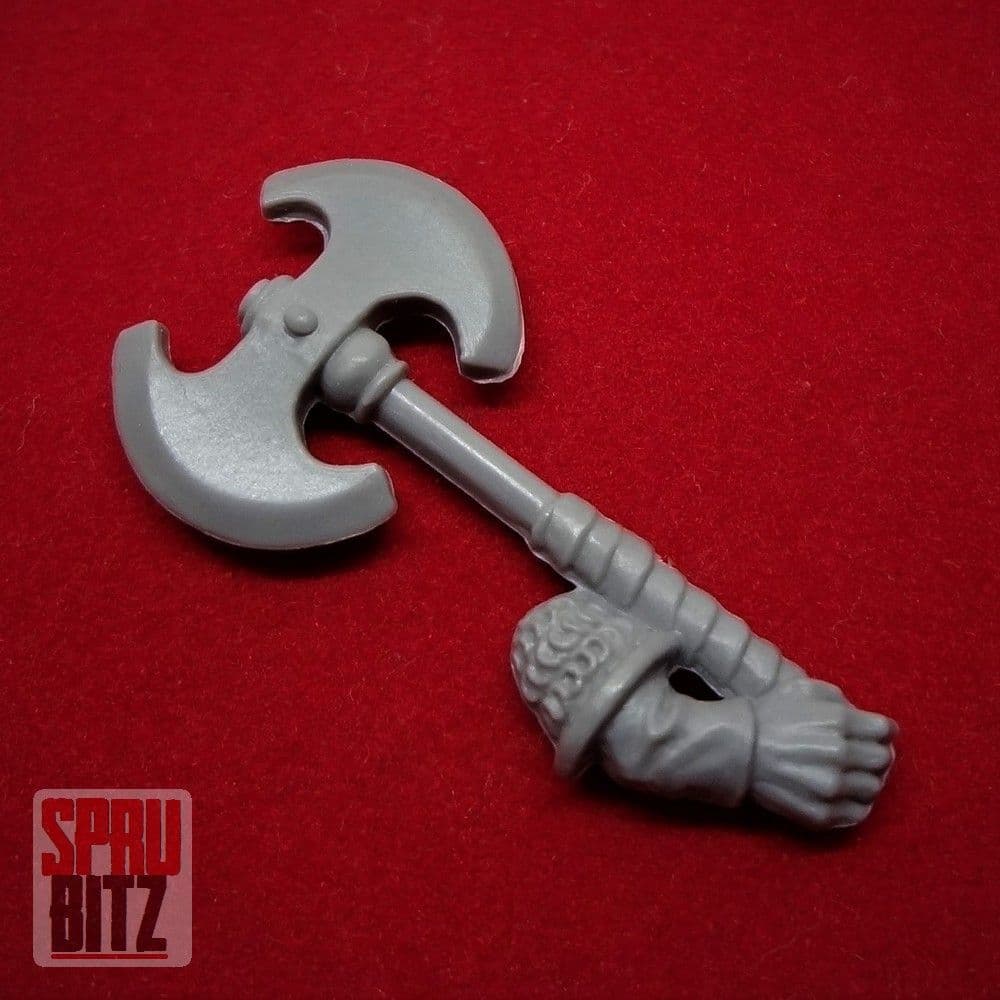 Dwarf Warriors Great Axe right arm (K)