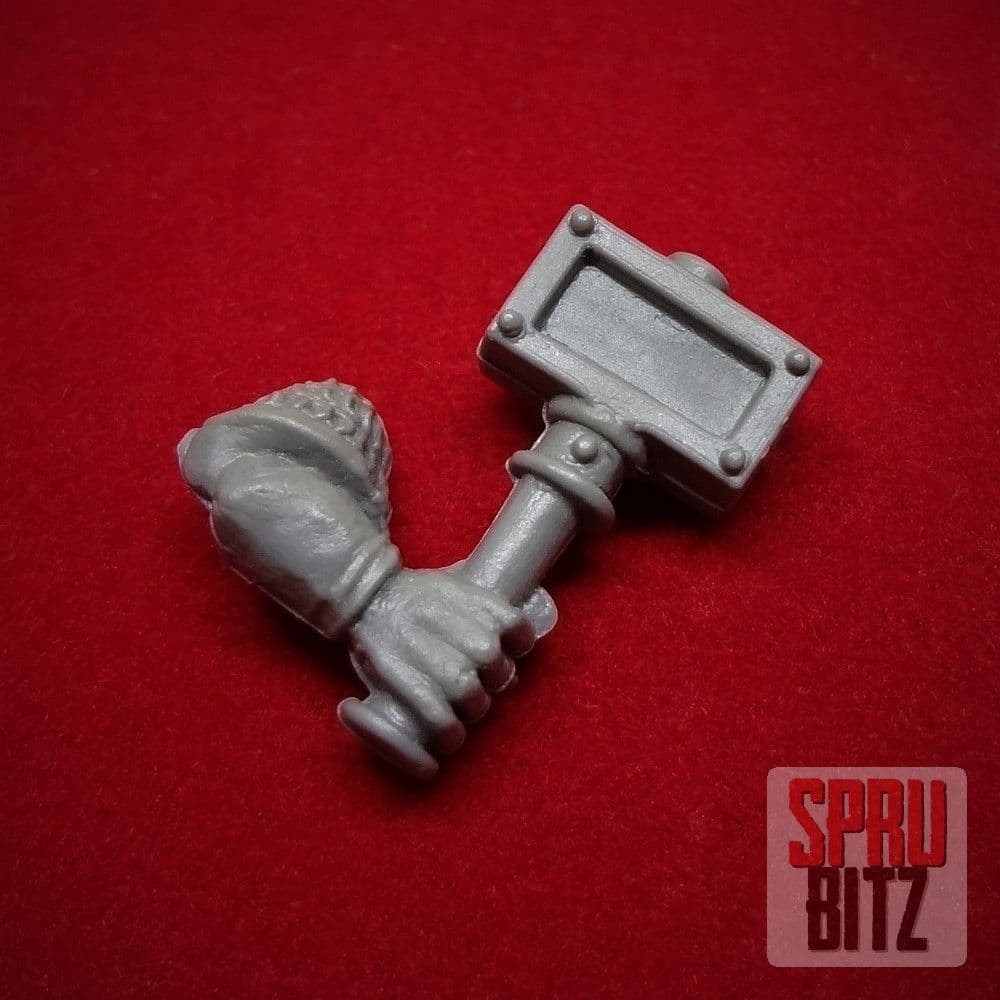 Dwarf Warriors Hammer right arm