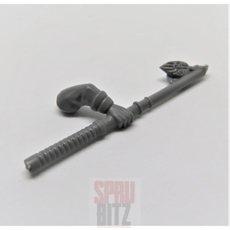 Dwarf Warriors Right Arm Standard Bearer Banner Pole