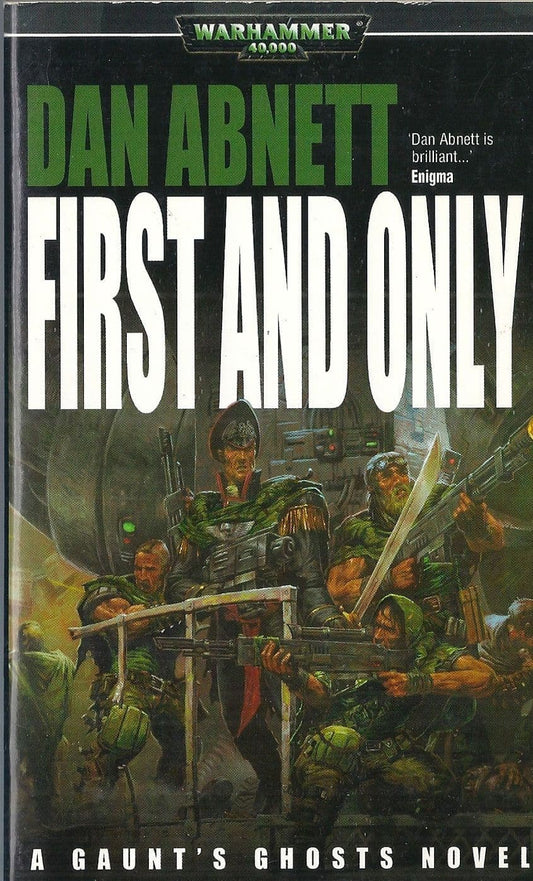 First and Only by Dan Abnett Warhammer 40,000 book paperback 40k Gaunts Ghosts