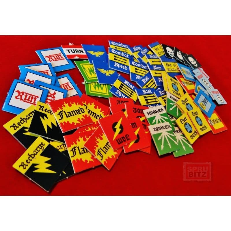 Game Counters Cards from Warhammer 40,000 2nd Edition