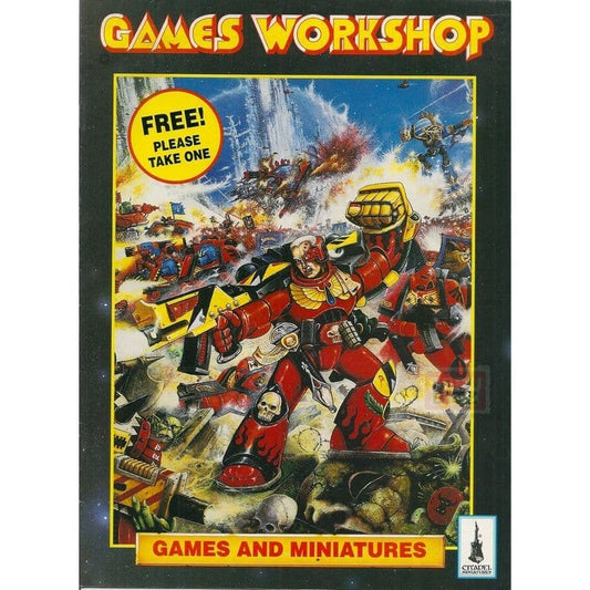 Games Workshop Games and Miniatures brochure 1995