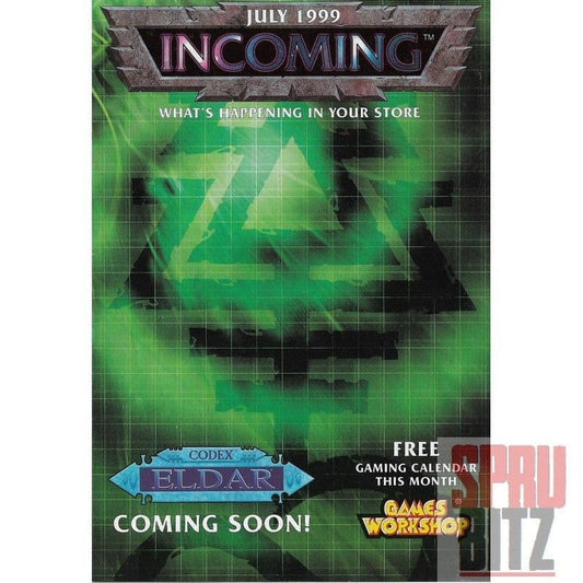 Games Workshop Incoming July 1999 pamphlet