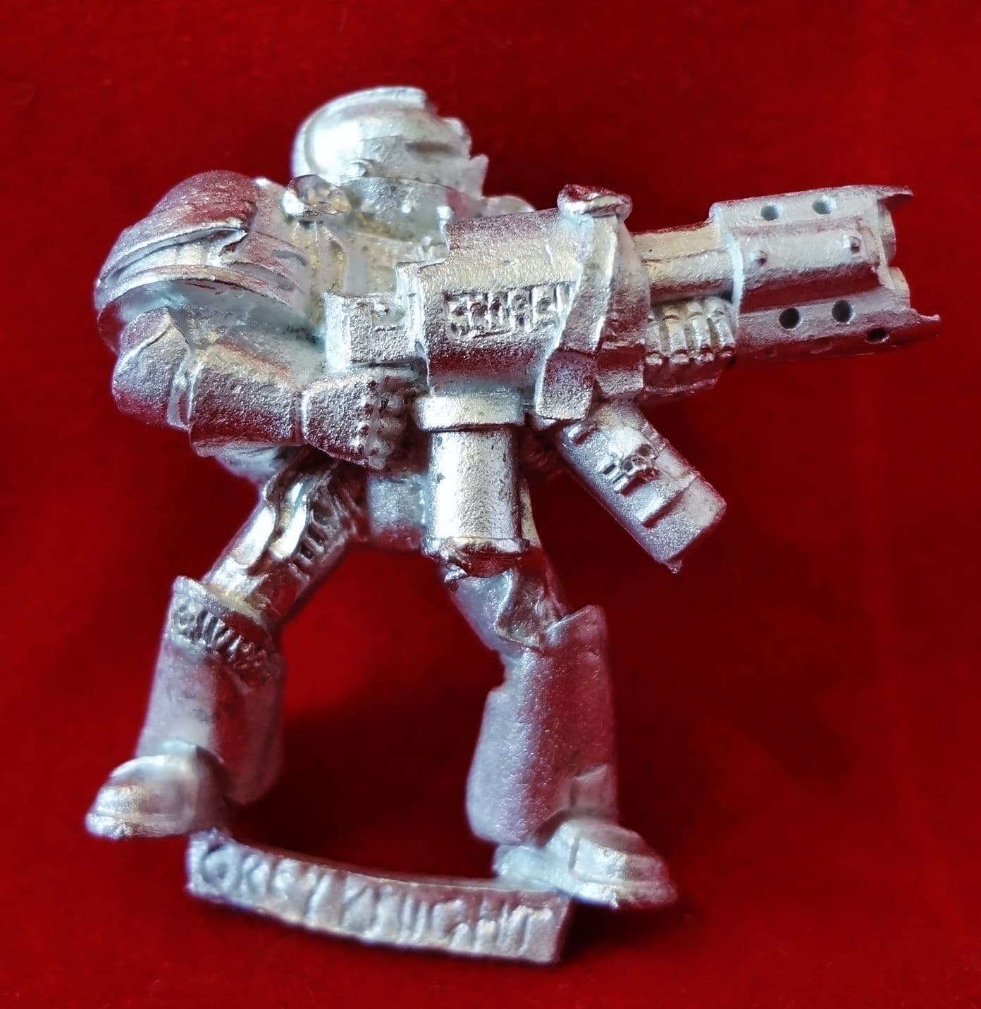 Grey Knight in Power Armour with Flamer (metal)