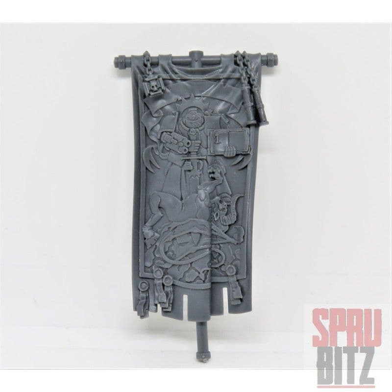 Grey Knights Banner Standard Pole
