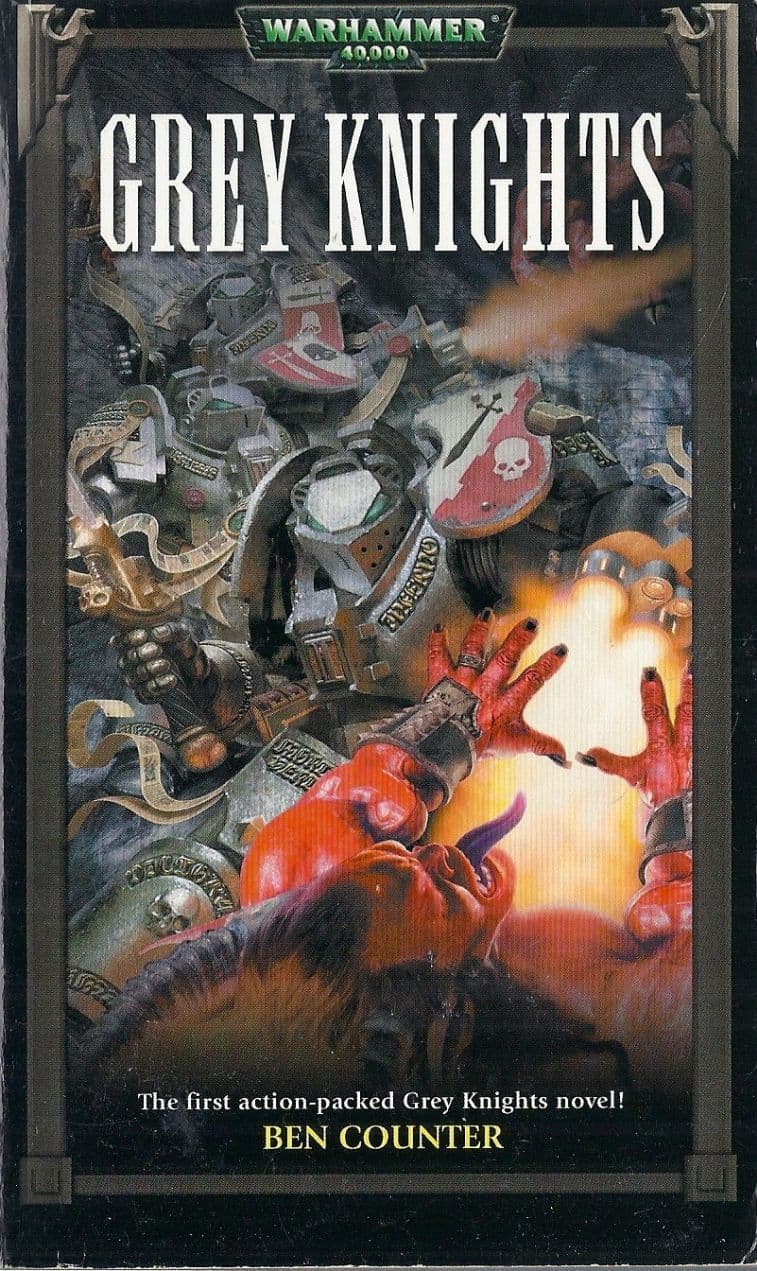 Grey Knights by Ben Counter Warhammer 40,000 book paperback 40k