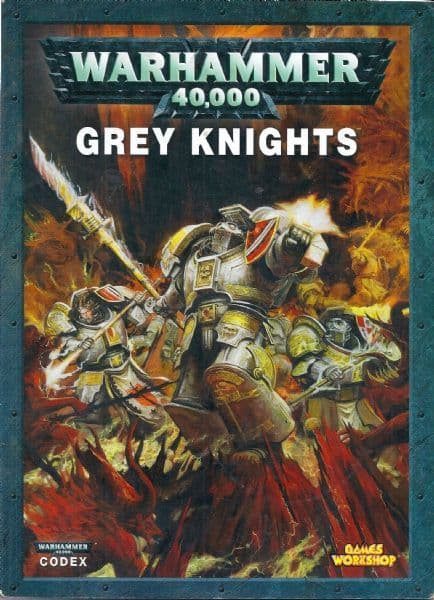 Grey Knights Codex rulebook 2010
