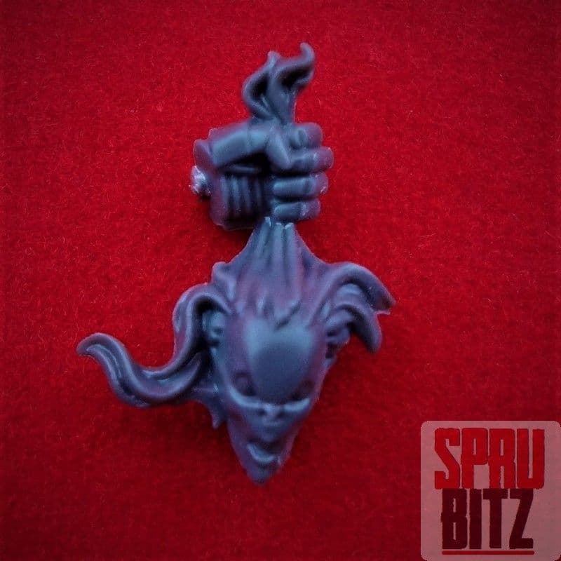 Grey Knights Strike Squad Hand Holding Daemonette Head