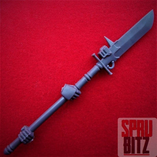 Grey Knights Strike Squad Nemesis Force Halberd Spear Two Handed (B)