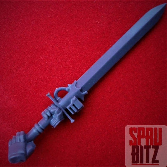 Grey Knights Strike Squad Nemesis Force Sword Two Handed (A)