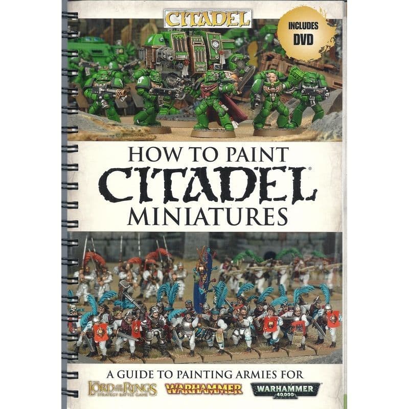 How to Paint Citadel Miniatures (2011) Ringbound book & DVD