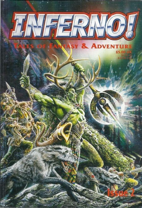 Inferno! Tales of Fantasy & Adventure Issue #2 Games Workshop Comic Magazine