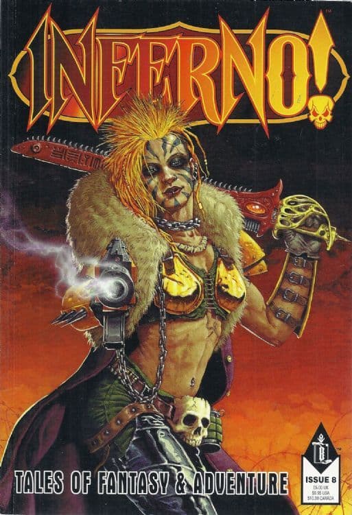 Inferno! Tales of Fantasy & Adventure Issue #8 Games Workshop Comic Magazine
