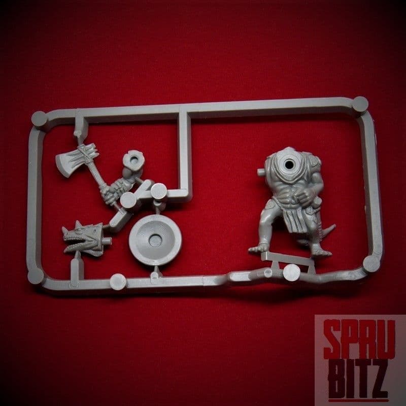 Lizardmen Saurus Warrior Sprue from Warhammer 5th Edition