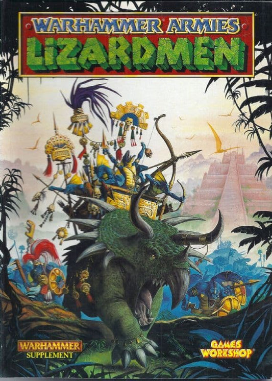 Lizardmen Warhammer Armies rulebook (1997)