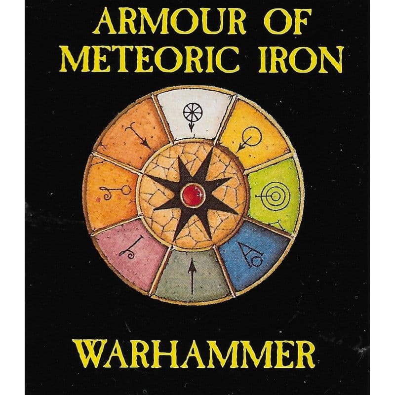 Magic Card Armour of Meteoric Iron from Warhammer 5th Edition