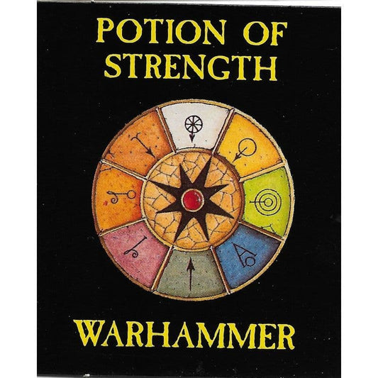 Magic Card Potion of Strength from Warhammer 5th Edition