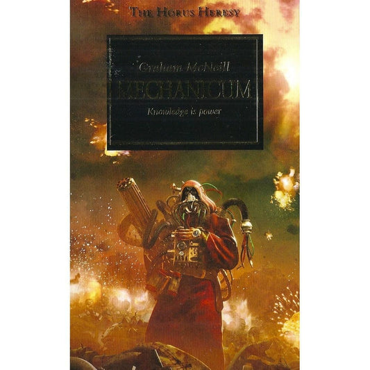 Mechanicum by Graham McNeil Horus Heresy book 9 first issue gold cover (2008)