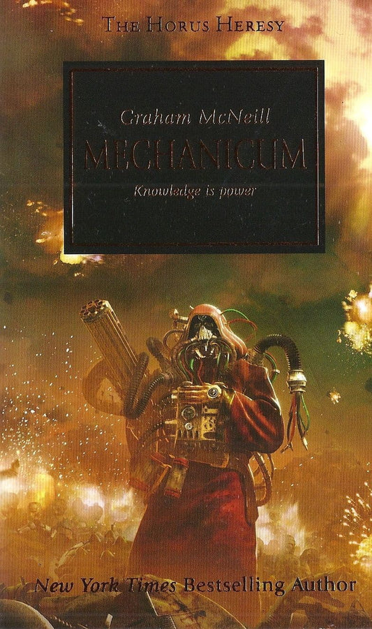 Mechanicum by Graham McNeil Horus Heresy book 9 Gold First Edition paperback 40k (1)
