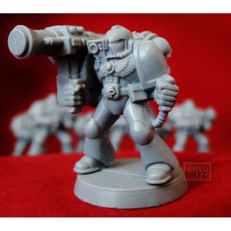 Missile Rocket Launcher Space Marine from Warhammer 40,000 2nd Edition