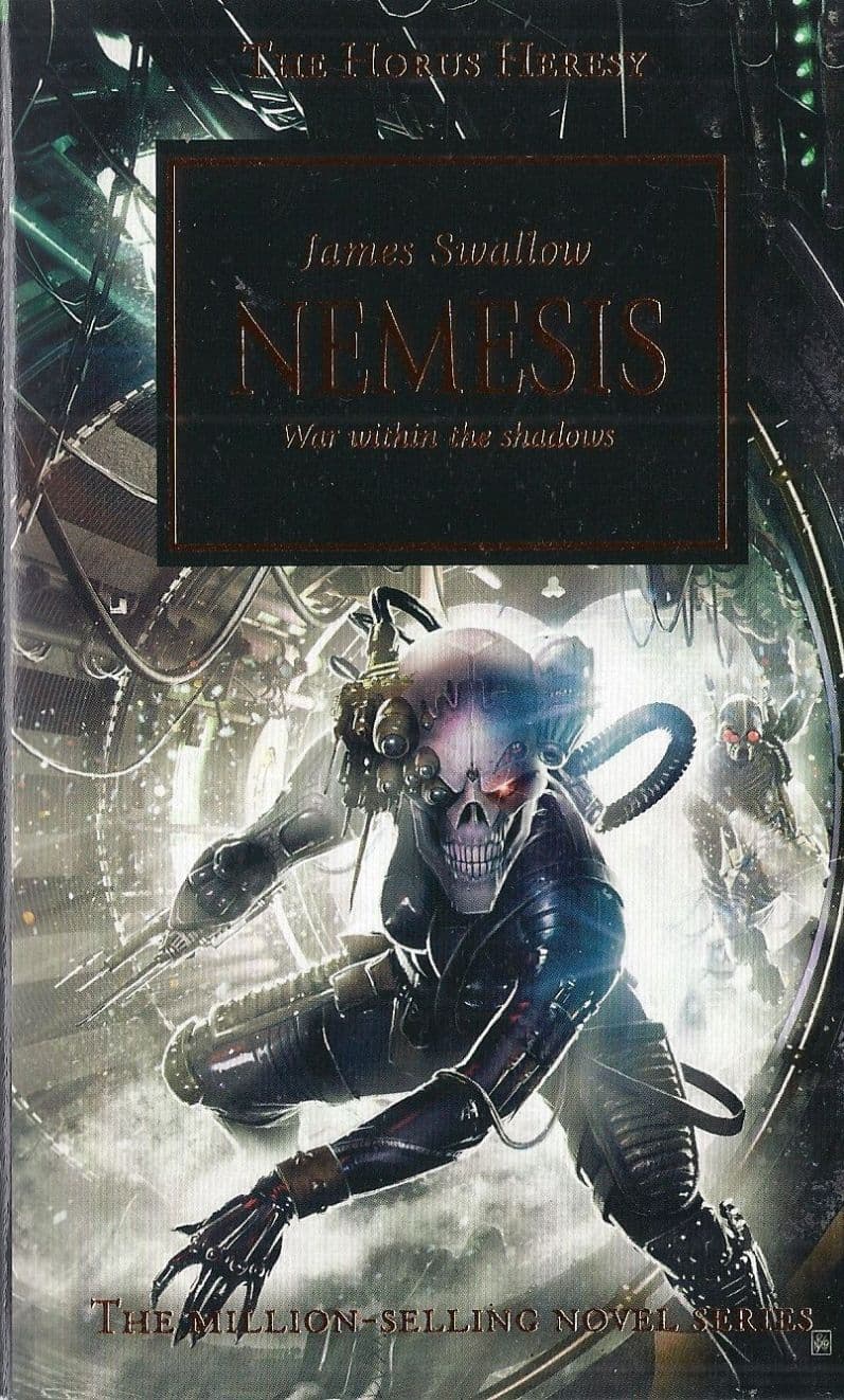 Nemesis by James Swallow Horus Heresy book 13 paperback (3rd imprint onward bronze cover)