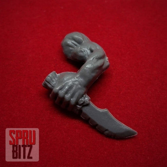 Orc Boyz Dagger Dagga Choppa left arm