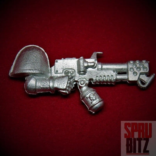 Ravenwing Bike Squadron Flamer right arm (metal)