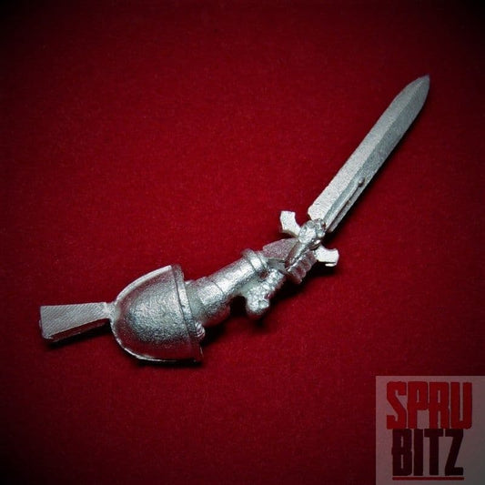 Ravenwing Bike Squadron Powersword right arm  (metal)