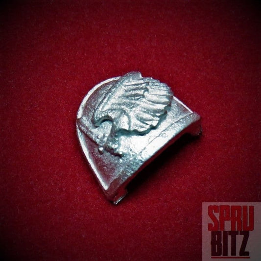 Ravenwing Bike Squadron Shouler Pad (metal)
