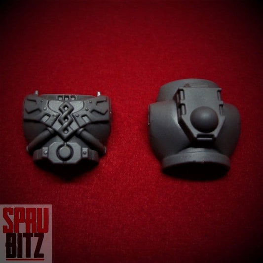 Ravenwing Command Squad Apothecary Torso front and back