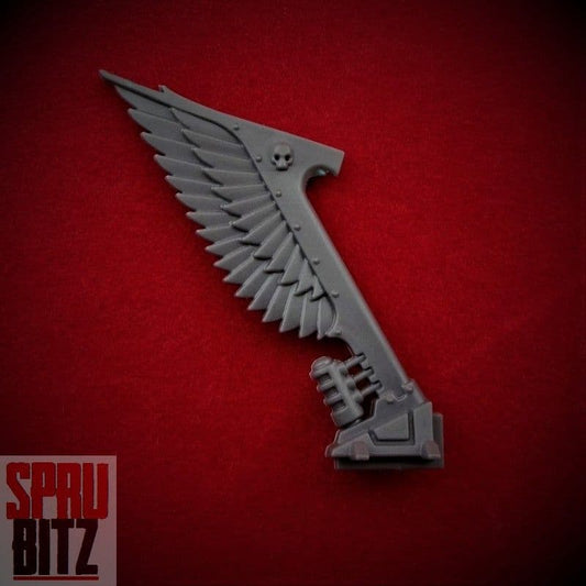 Ravenwing Command Squad Bike Wing Tail Banner (B)