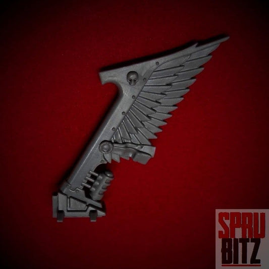 Ravenwing Command Squad Bike Wing Tail Banner (C)