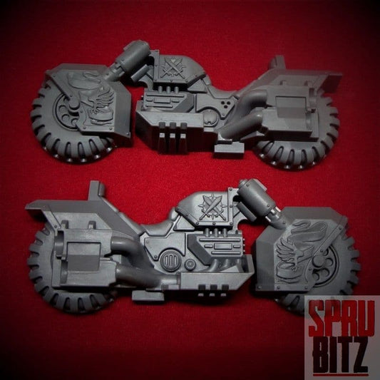 Ravenwing Command  Squad Motorbike Bike Chassis (swords)